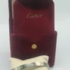 Bracelet manchette Love Cartier en or blanc 18 carats