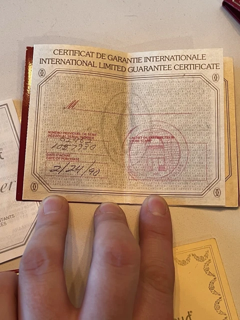 Montre Santos Cartier pour femme des années 1990 1057930 02462