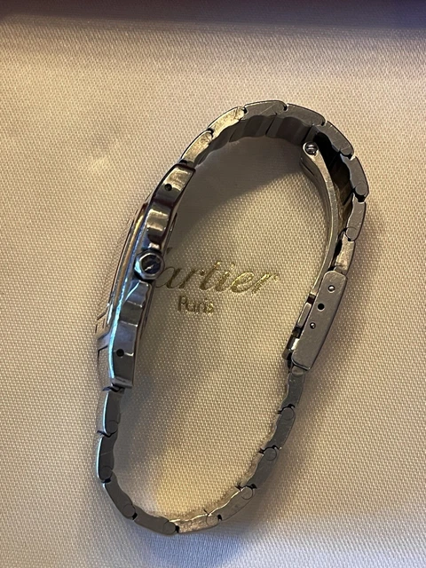 Montre Santos Cartier pour femme des années 1990 1057930 02462