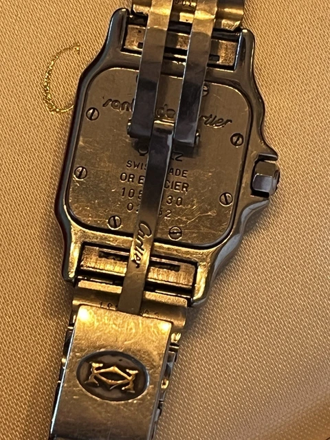 Montre Santos Cartier pour femme des années 1990 1057930 02462