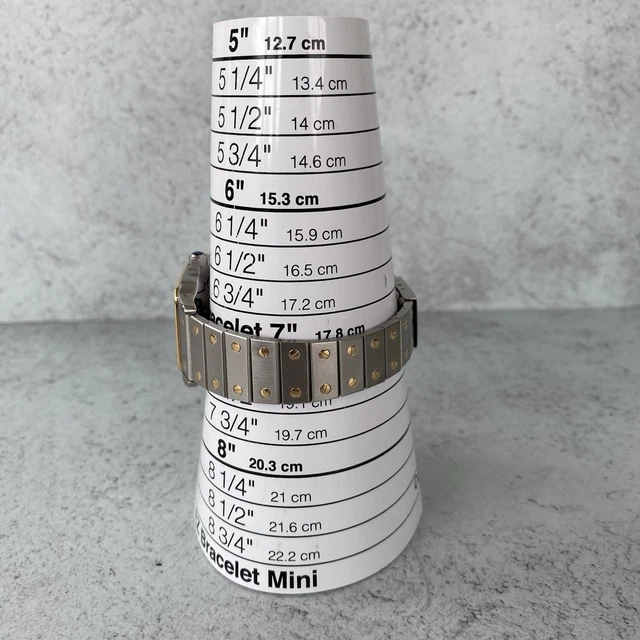 Montre Cartier Santos Carrée bimétallique 1172961, date automatique, 1996 - Ensemble complet