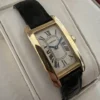 Montre Cartier Tank Américaine, petite, 2000, or jaune massif 18 carats, réf. 1710, boîte et papiers, W2601556