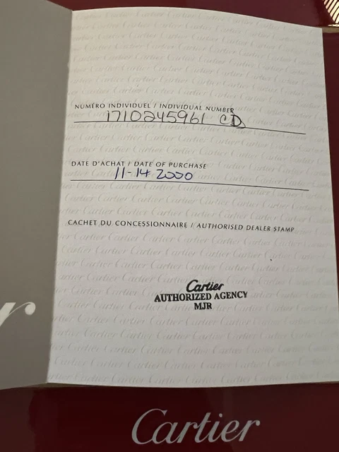 Montre Cartier Tank Américaine, petite, 2000, or jaune massif 18 carats, réf. 1710, boîte et papiers, W2601556