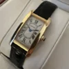 Montre Cartier Tank Américaine, petite, 2000, or jaune massif 18 carats, réf. 1710, boîte et papiers, W2601556