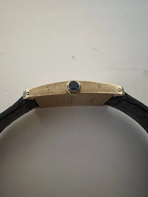 Montre Cartier Tank Américaine, petite, 2000, or jaune massif 18 carats, réf. 1710, boîte et papiers, W2601556