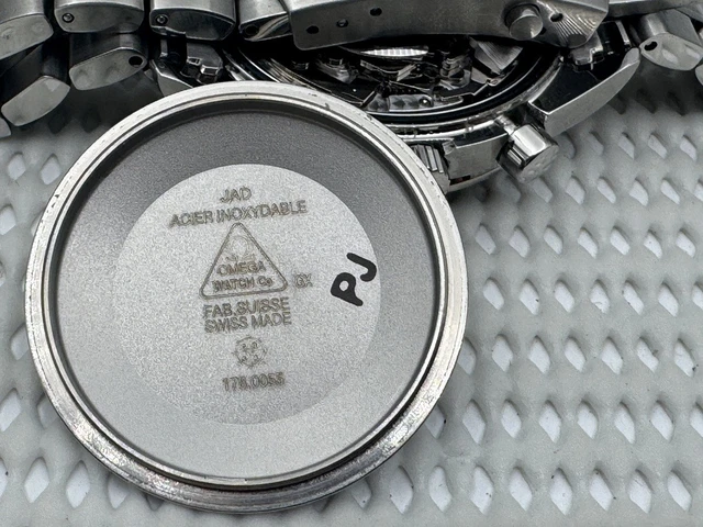 Omega Speedmaster 40 mm Chronographe Automatique 2007 1164 Cadran d'origine Réf. 3211.30