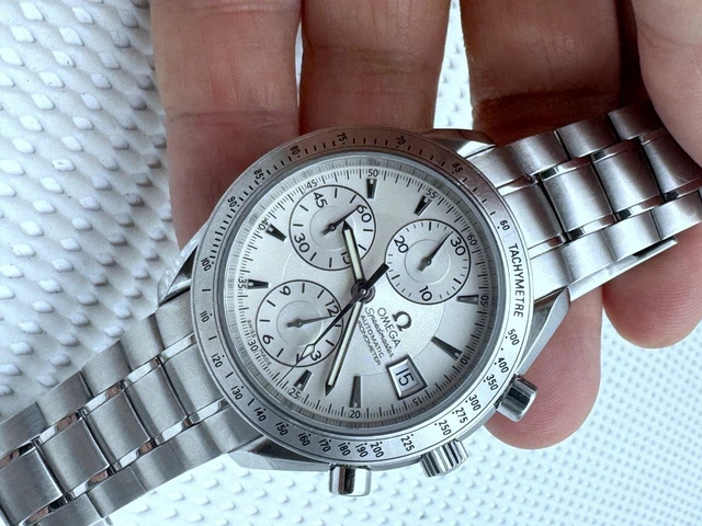Omega Speedmaster 40 mm Chronographe Automatique 2007 1164 Cadran d'origine Réf. 3211.30