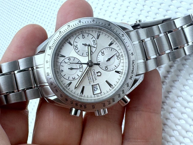Omega Speedmaster 40 mm Chronographe Automatique 2007 1164 Cadran d'origine Réf. 3211.30