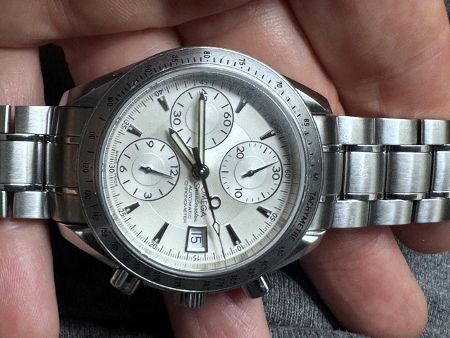 Omega Speedmaster 40 mm Chronographe Automatique 2007 1164 Cadran d'origine Réf. 3211.30