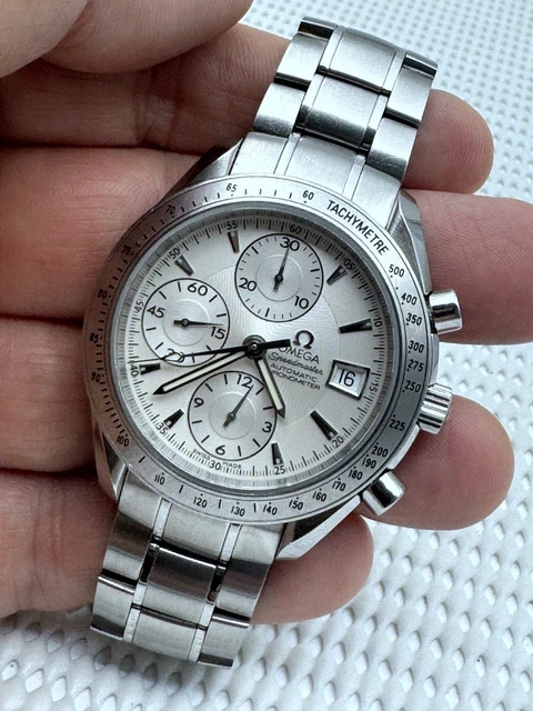 Omega Speedmaster 40 mm Chronographe Automatique 2007 1164 Cadran d'origine Réf. 3211.30