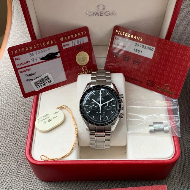 Omega Speedmaster Professional 2011 Réf. 3570.50.00 - État neuf et non poli