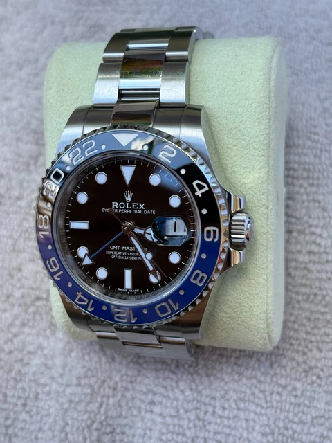 Rolex GMT-Master II "Batman" 2015-16 116710BLNR - Révisée en usine en 2025 PAS DE RSV !!