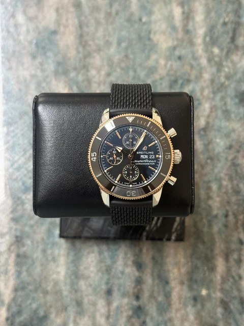 Breitling Superocean Heritage U13313 2018, coffret et papiers