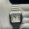 Montre Cartier Santos Grand Modèle WSSA0018 pour Homme en Acier Inoxydable 2023