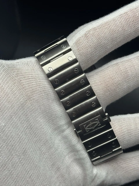 Montre Cartier Santos Grand Modèle WSSA0018 pour Homme en Acier Inoxydable 2023