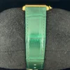 Montre Cartier Tank Louis Cartier verte 2023, grand modèle, boîtier en or 18 carats de 33,7 mm
