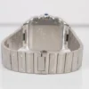 Cartier Santos 2025 Réf. WSSA0062 40 mm Cadran vert à chiffres romains Automatique Bracelet acier inoxydable et cuir