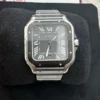 2025 Cartier Santos de Cartier WSSA0037 Noir ADLC Acier