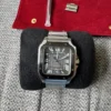 2025 Cartier Santos de Cartier WSSA0037 Noir ADLC Acier