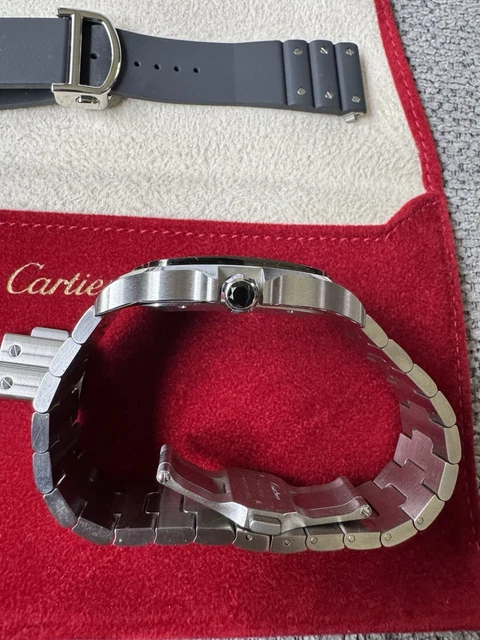 2025 Cartier Santos de Cartier WSSA0037 Noir ADLC Acier