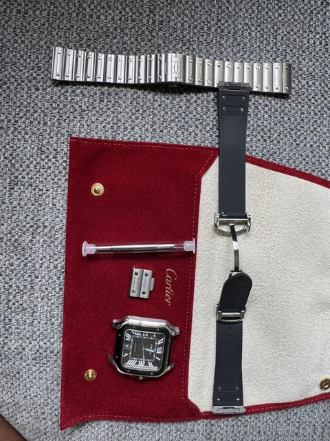 2025 Cartier Santos de Cartier WSSA0037 Noir ADLC Acier