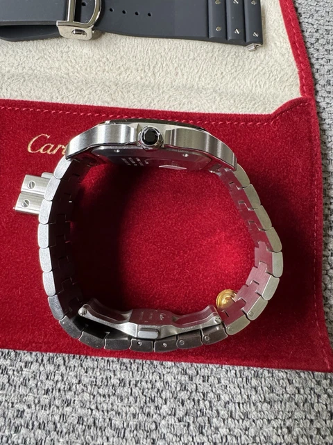 2025 Cartier Santos de Cartier WSSA0037 Noir ADLC Acier