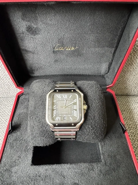 2025 Cartier Santos de Cartier WSSA0037 Noir ADLC Acier