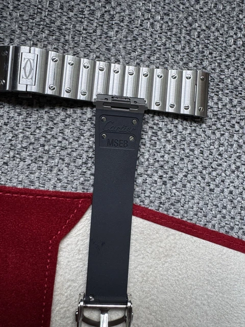 2025 Cartier Santos de Cartier WSSA0037 Noir ADLC Acier