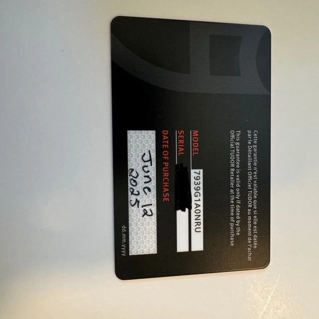 Montre Tudor Black Bay 58 GMT 39 mm, modèle 2025, modèle Coca-Cola noir rouge, 7939G1A0NRU, coffret et carte