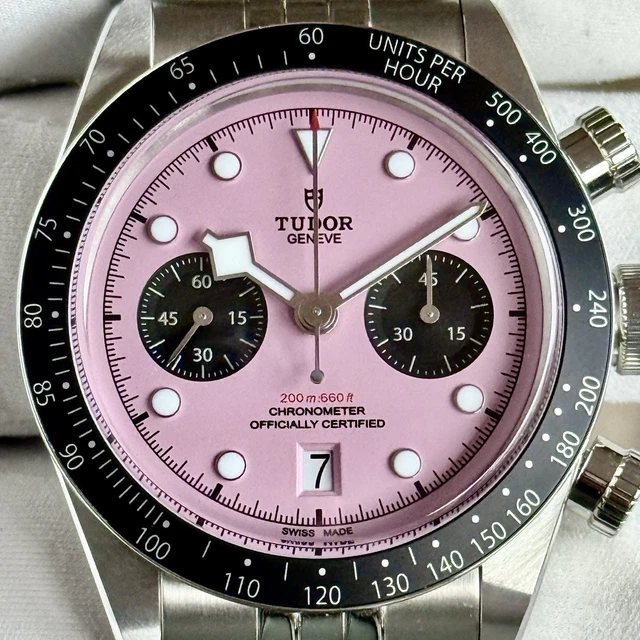 Tudor Black Bay Chrono Cadran Rose « Flamingo Pink » 41 mm M79360N-0019 (2025)