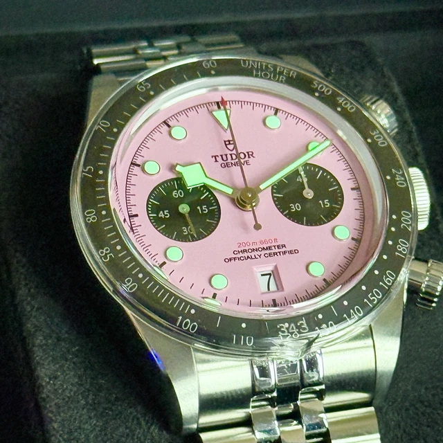 Tudor Black Bay Chrono Cadran Rose « Flamingo Pink » 41 mm M79360N-0019 (2025)
