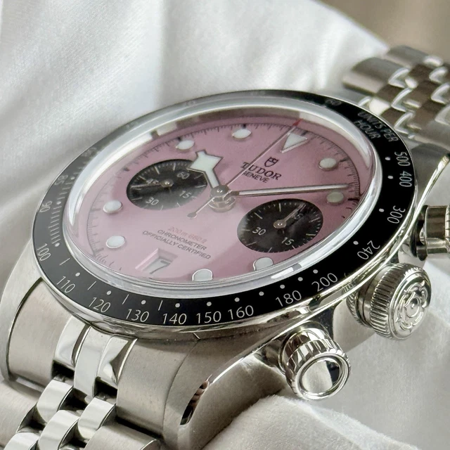 Tudor Black Bay Chrono Cadran Rose « Flamingo Pink » 41 mm M79360N-0019 (2025)