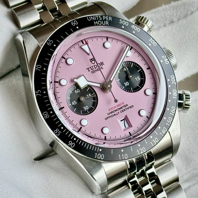 Tudor Black Bay Chrono Cadran Rose « Flamingo Pink » 41 mm M79360N-0019 (2025)