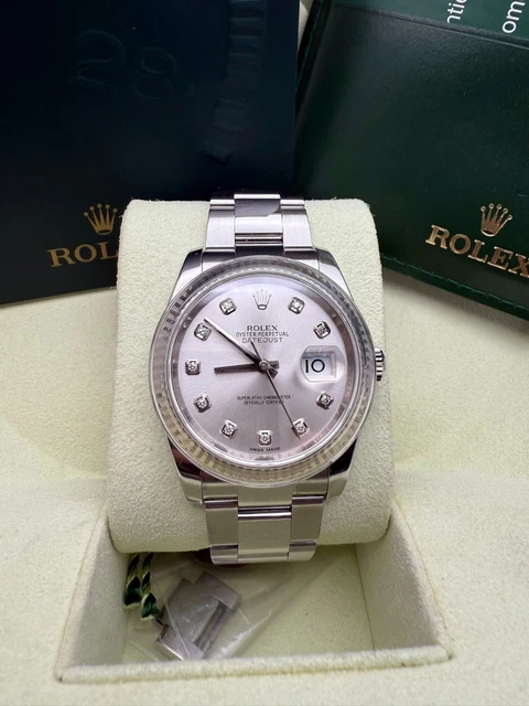 Authentic-Pre-Owned-Rolex-DateJust-36-Diamond-Dial-116234-2.webp Authentique Rolex DateJust 36 d'occasion avec cadran diamant 116234, excellent état