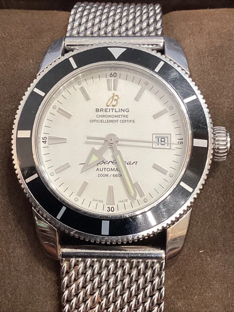 Montre Breitling Superocean Heritage 42 pour homme, A1732124/G717-154A, coffret