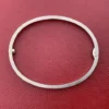 Bracelet Cartier Love en or blanc 18 carats (taille 15)