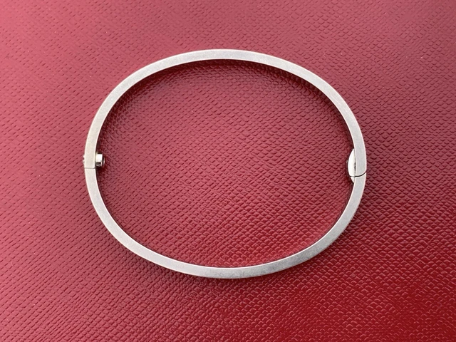 Bracelet Cartier Love en or blanc 18 carats (taille 15)