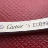 Bracelet Cartier Love en or blanc 18 carats (taille 15)