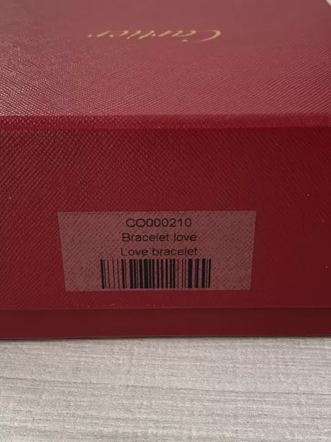 Bracelet Love Cartier en or rose 18 carats, 10 diamants, taille 17, petit modèle, 4 mm, boîte, Coa