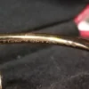 Bracelet jonc clou Cartier en or rose 750, petit modèle, 9,1 g