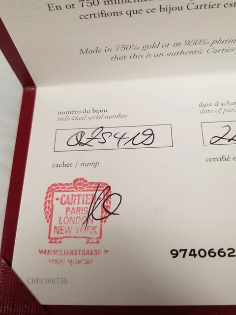 Bracelet jonc clou Cartier en or rose 750, petit modèle, 9,1 g