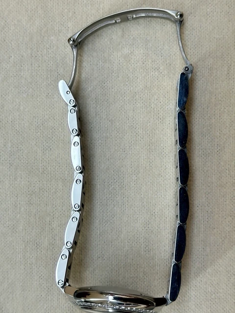 Montre Cartier Ballon Bleu QTZ 28 mm pour femme avec lunette sertie de diamants - Coffret complet