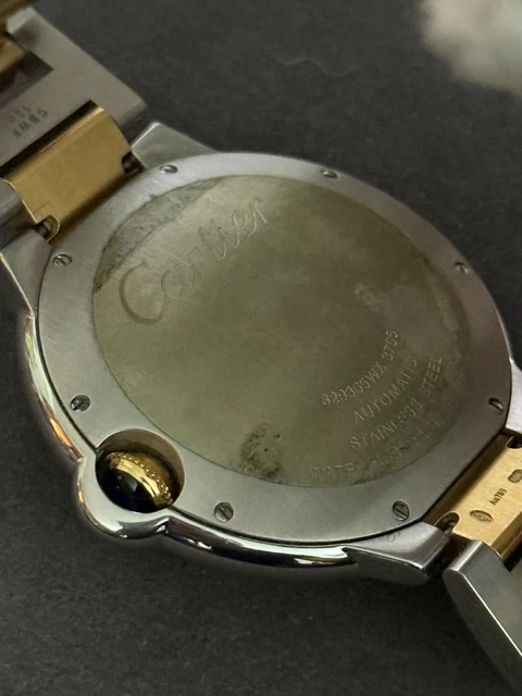 Montre Cartier Ballon Bleu Acier et Or 42 mm Réf. W2BB0022