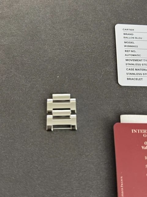 Montre Cartier Ballon Bleu Acier et Or 42 mm Réf. W2BB0022