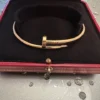 Bracelet Cartier Juste un Clou, modèle classique en or 18 carats, taille 20 ; avec certificat