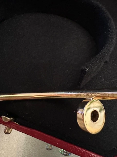 Bracelet Cartier Juste un Clou, modèle classique en or 18 carats, taille 20 ; avec certificat