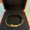 Bracelet Cartier Juste un Clou, modèle classique en or 18 carats, taille 20 ; avec certificat