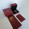 Bracelet Cartier Love en or jaune 18 carats, taille 18, fermoir à vis, neuf, avec boîte et papier