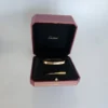 Bracelet Cartier Love en or jaune 18 carats, taille 18, fermoir à vis, neuf, avec boîte et papier