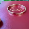 Bracelet Love Cartier en or jaune 18 carats, taille 16, avec boîte et certificat - B4034
